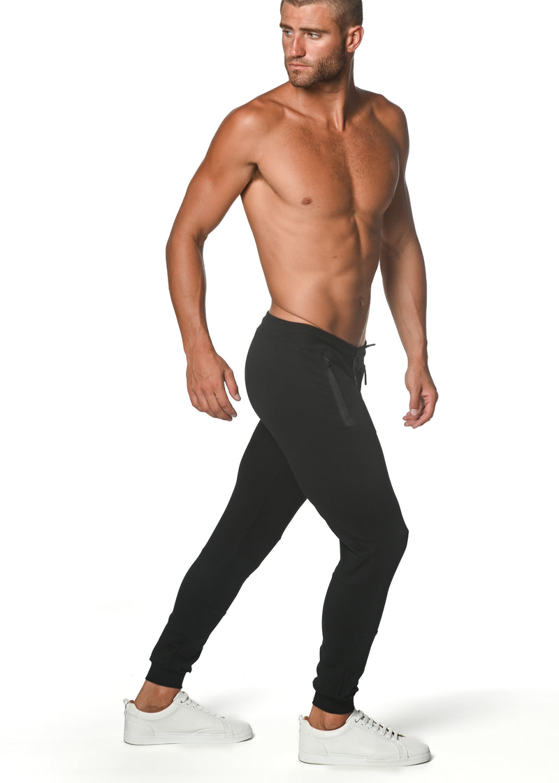 STEALTH BLACK FLEECE FLEX COTTON STRETCH JOGGER ST-10503