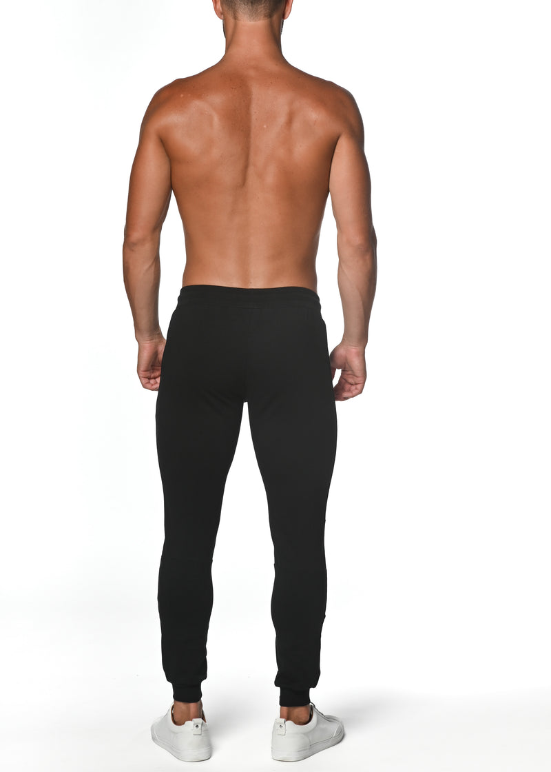 STEALTH BLACK FLEECE FLEX COTTON STRETCH JOGGER ST-10503