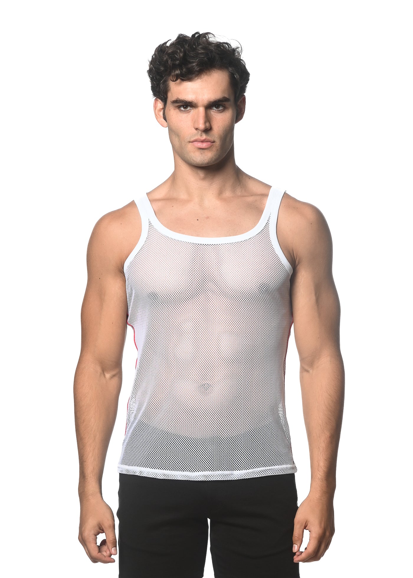 タンクトップ FUMIKA_UCHIDA STRETCH MESH GATER TANKTOP FUMIKA_UCHIDA - フミカウチダGarter Tank TopガータータンクトップS