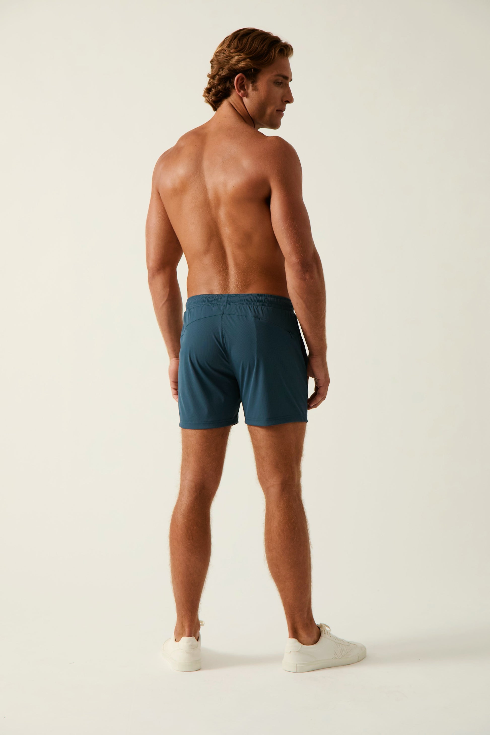 BLUE MARINE TEXTURED STRETCH PERFORMANCE SHORTS ST-1466-54