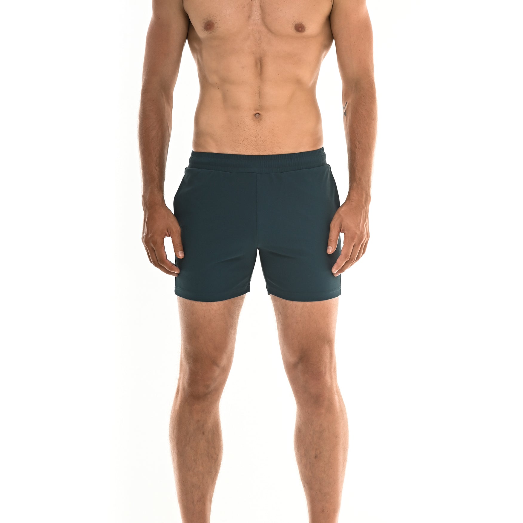 PEACOCK DIAMOND WEAVE PERFORMANCE SHORTS ST-1466-62