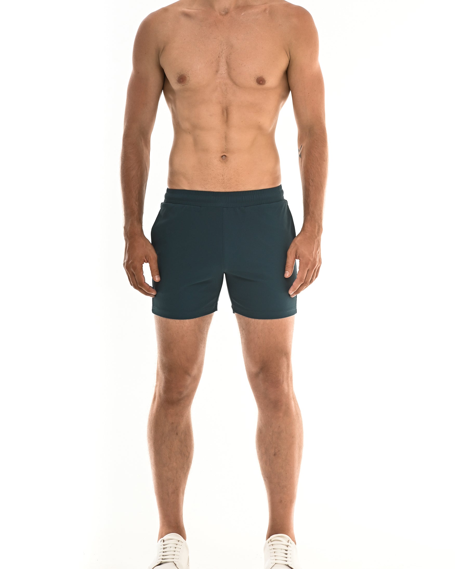 PEACOCK DIAMOND WEAVE PERFORMANCE SHORTS ST-1466-62