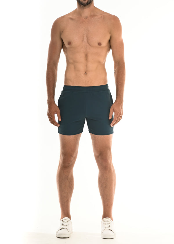 PEACOCK DIAMOND WEAVE PERFORMANCE SHORTS ST-1466-62