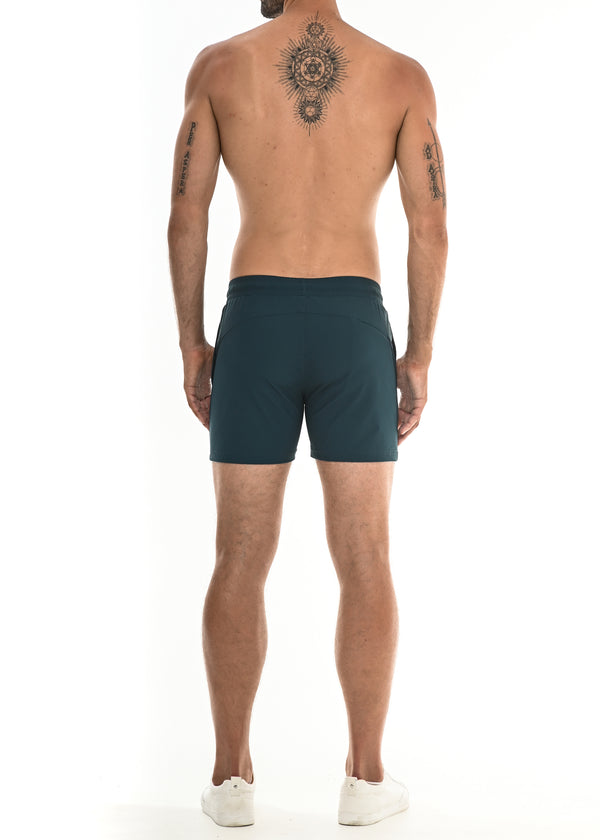 PEACOCK DIAMOND WEAVE PERFORMANCE SHORTS ST-1466-62