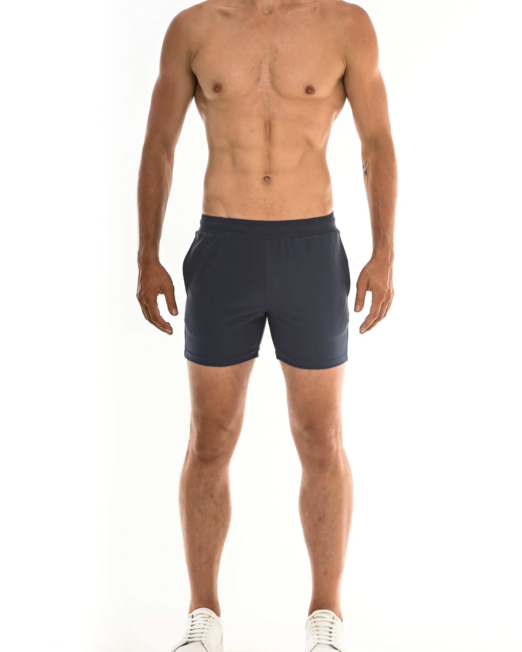 PETROL TEXTURED STRETCH PERFORMANCE SHORT ST-1466-63