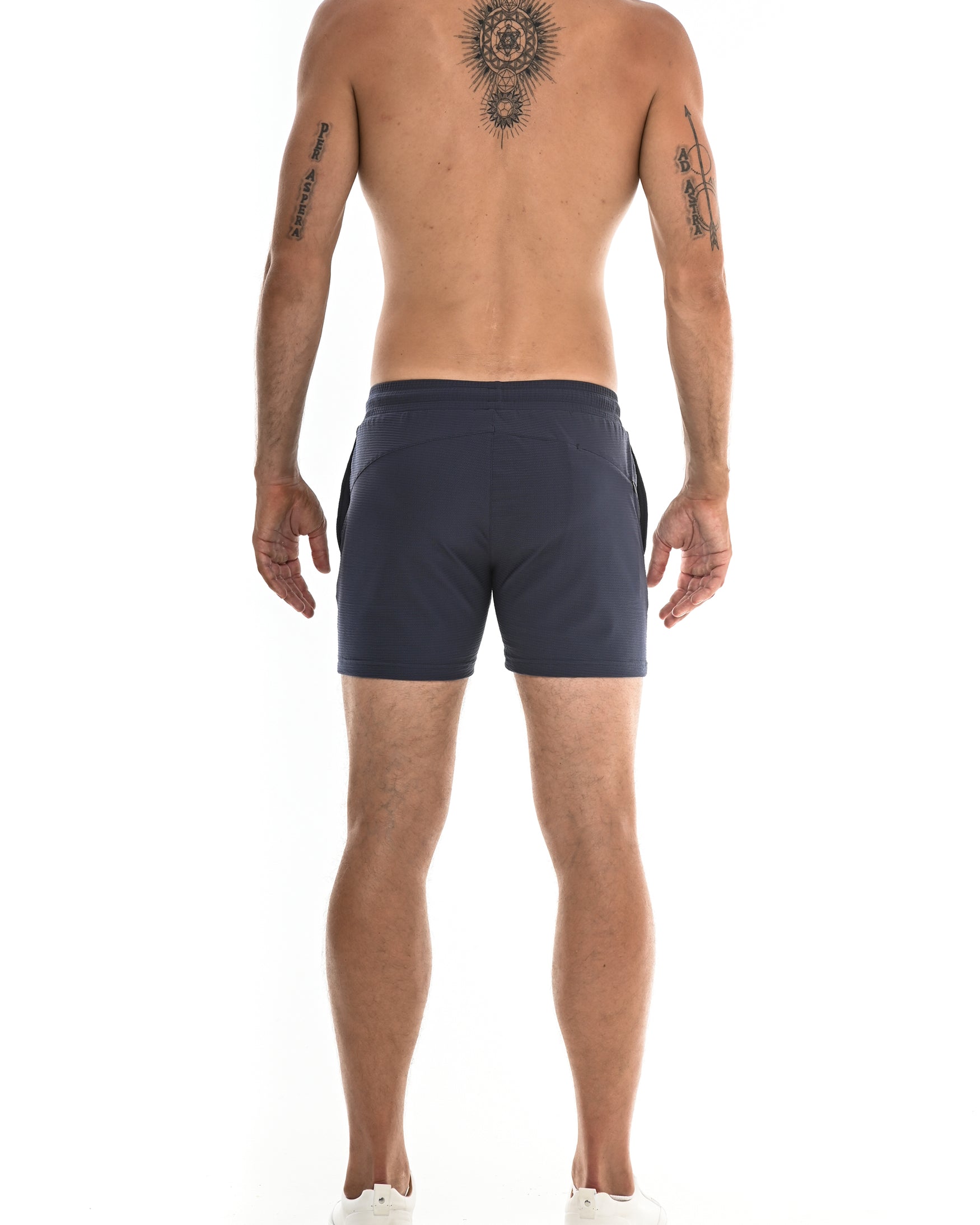 PETROL TEXTURED STRETCH PERFORMANCE SHORT ST-1466-63