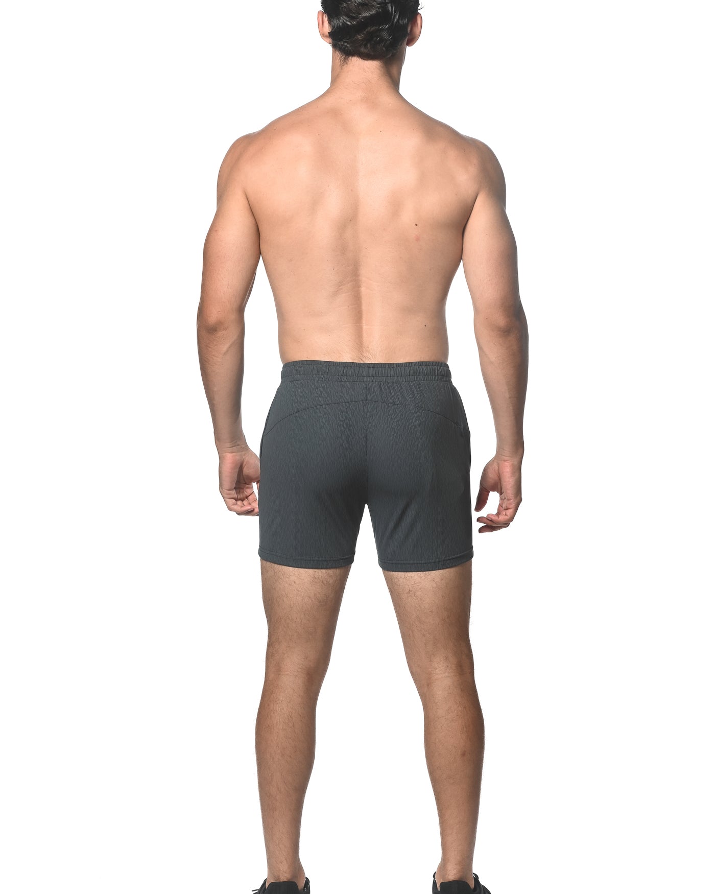GREY SPACE DYE PERFORMANCE SHORTS ST-1466-91