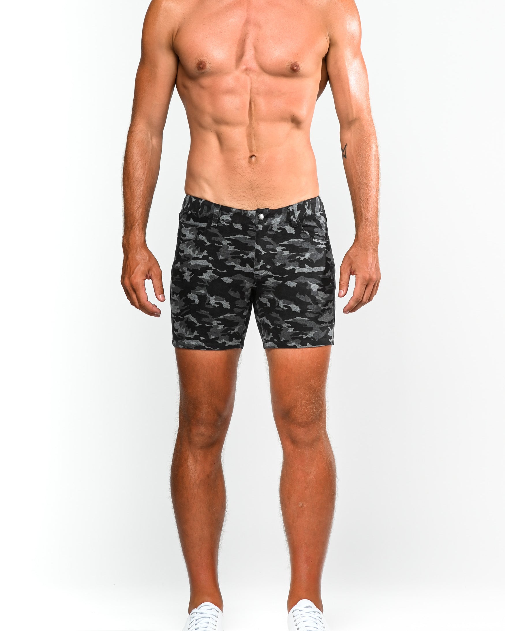 BLACK CAMO NEO LIMITED EDITION 5" INSEAM KNIT STRETCH SHORT ST-1932-LE