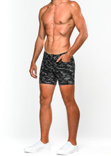 BLACK CAMO NEO LIMITED EDITION 5" INSEAM KNIT STRETCH SHORT ST-1932-LE