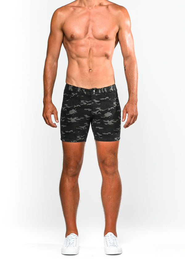 GREEN CAMO NEO LIMITED EDITION 5" INSEAM KNIT STRETCH SHORT ST-1932-LE