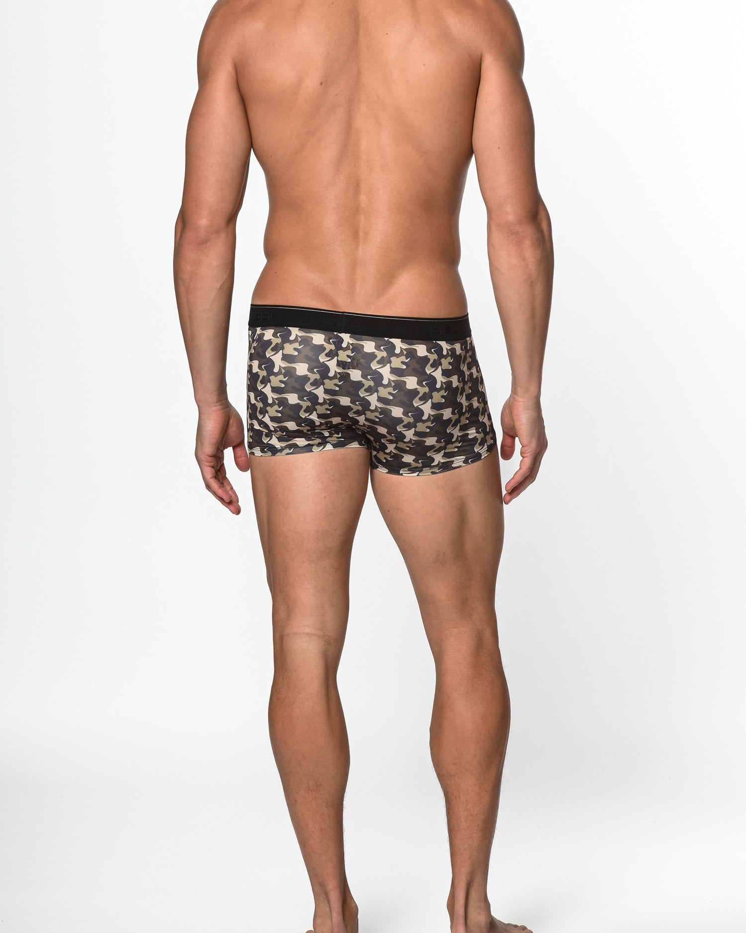ARMY/SAND CAMO RECYCLED POLYESTER/ELASTANE TRUNK ST-20508