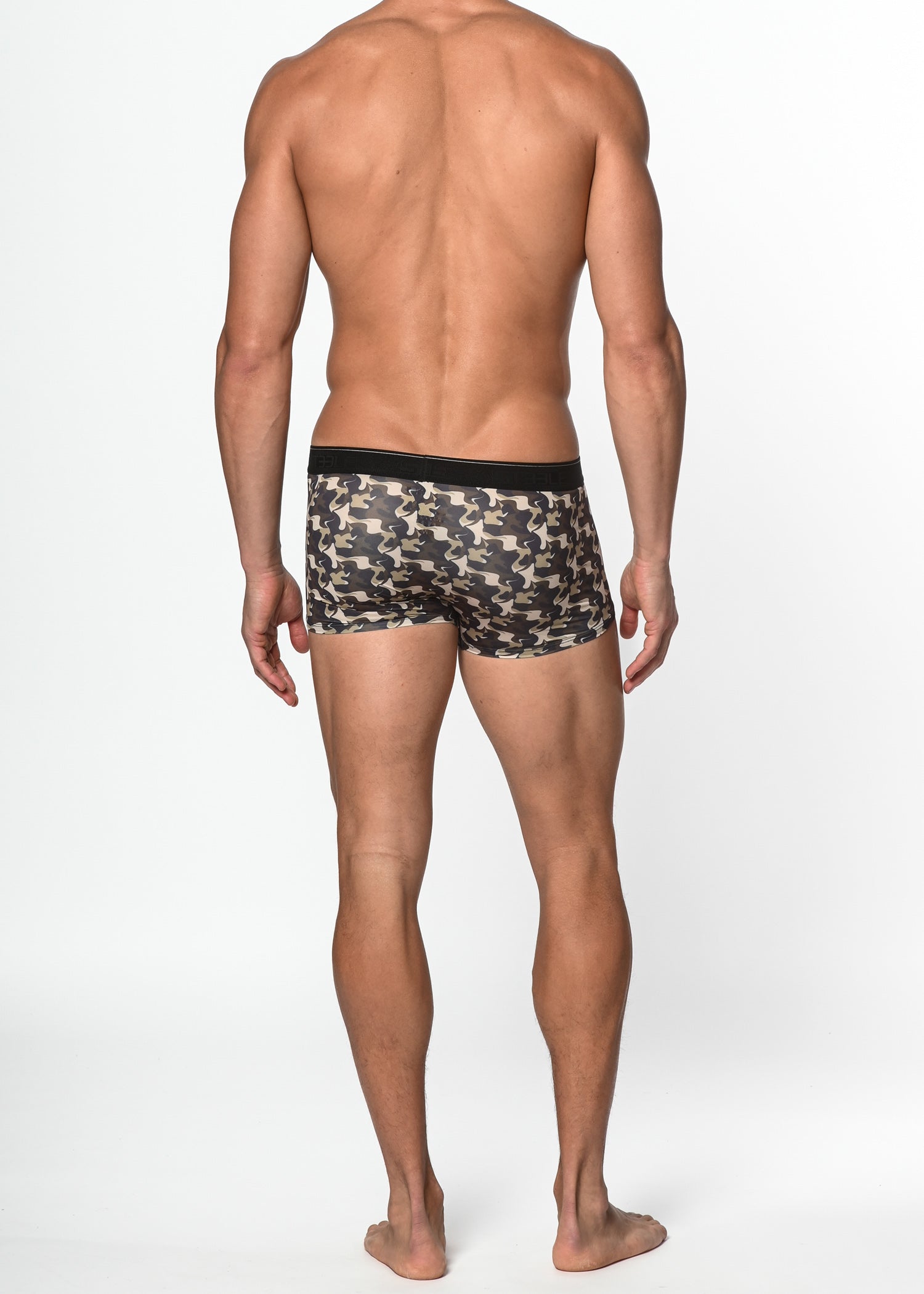 ARMY/SAND CAMO RECYCLED POLYESTER/ELASTANE TRUNK ST-20508