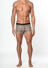 BROWN/KHAKI SAFARI RECYCLED POLYESTER/ELASTANE TRUNK ST-20512