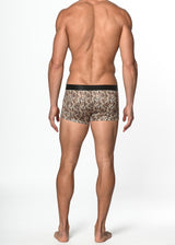 BROWN/KHAKI SAFARI RECYCLED POLYESTER/ELASTANE TRUNK ST-20512