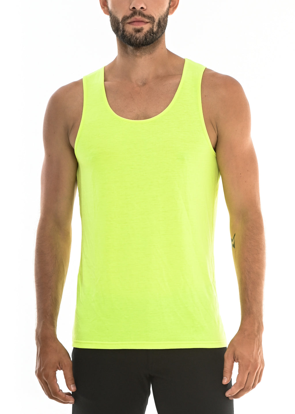Neon Yellow Tank Top