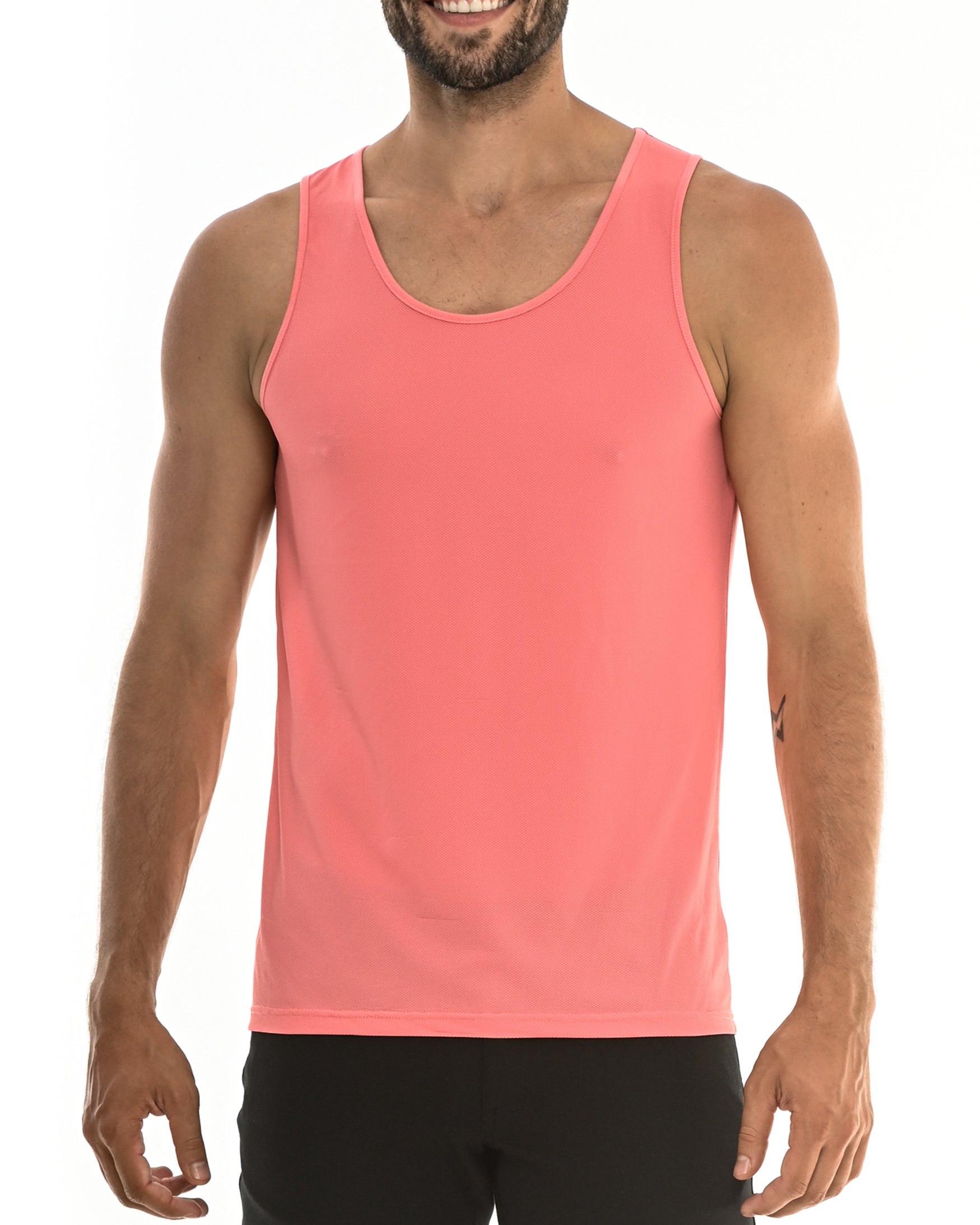 CORAL AIR MESH MICRO MESH PERFORMANCE TANK TOP ST-259