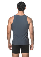 PETROL TEXTURED STRETCH MESH PERFORMANCE SINGLET ST-280
