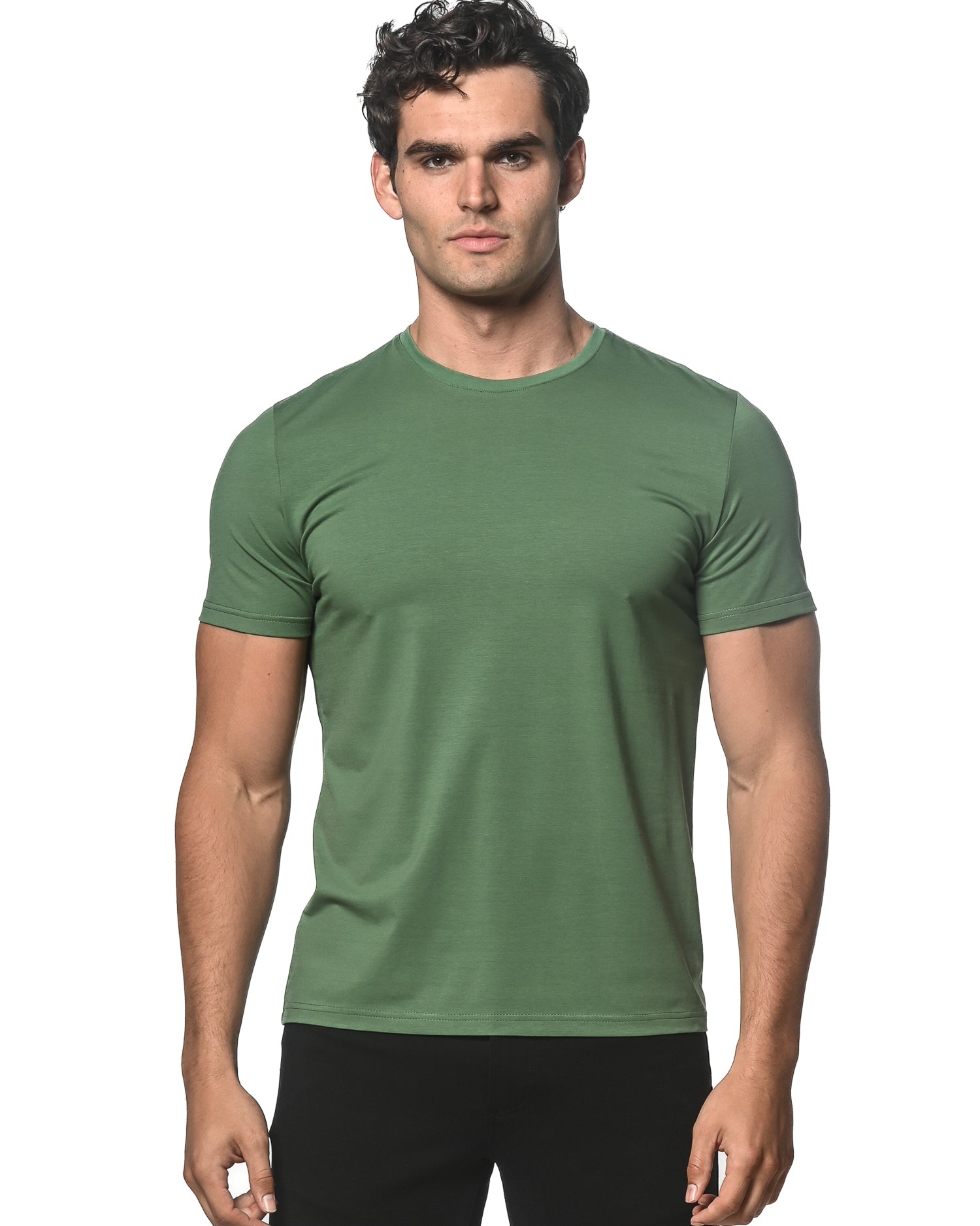 IVY CREW NECK SHORT SLEEVE JERSEY T-SHIRT ST-74