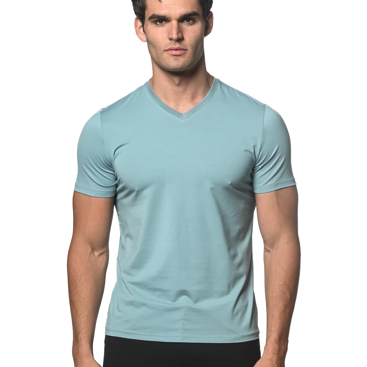 VAPOR V-NECK SHORT SLEEVE JERSEY T-SHIRT ST-75