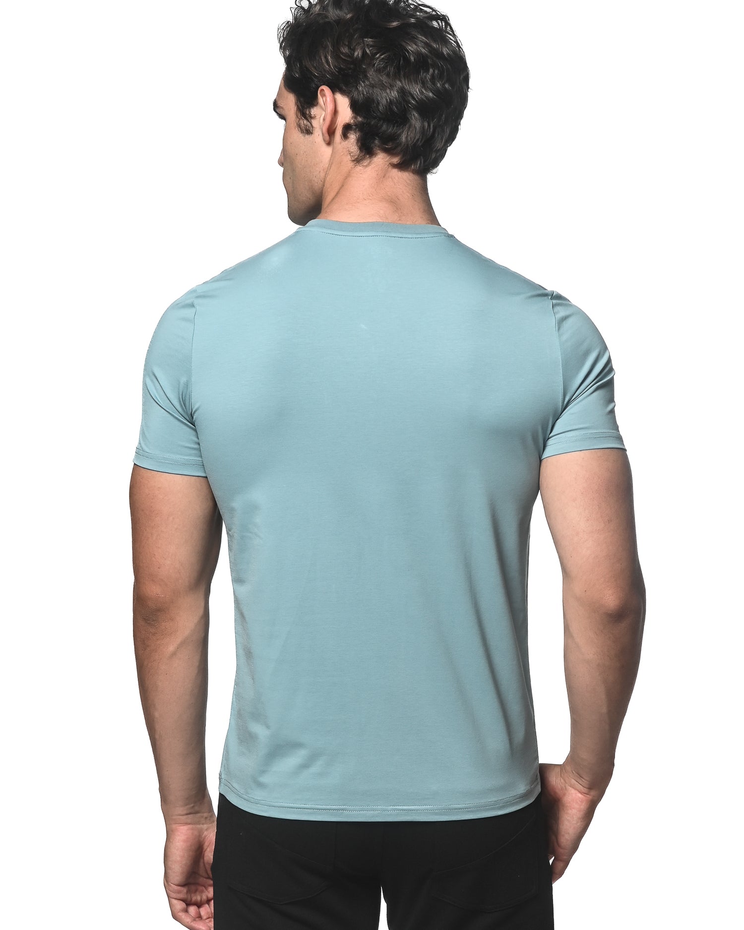 VAPOR V-NECK SHORT SLEEVE JERSEY T-SHIRT ST-75