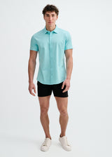 MIRAGE SOLID STRETCH JERSEY KNIT SHORT SLEEVE SHIR ST-963-06