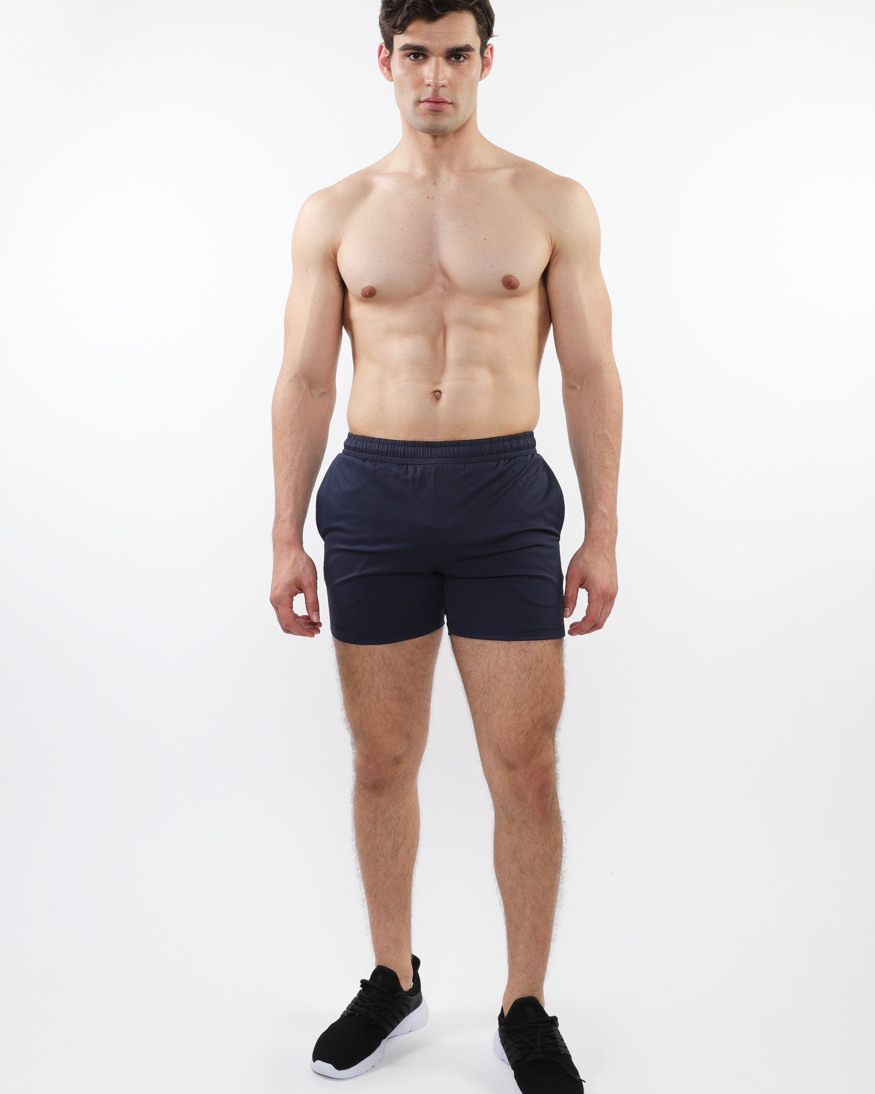 MARINE TEXTURED MESH STRETCH PERFORMANCE SHORTS ST-1466-93