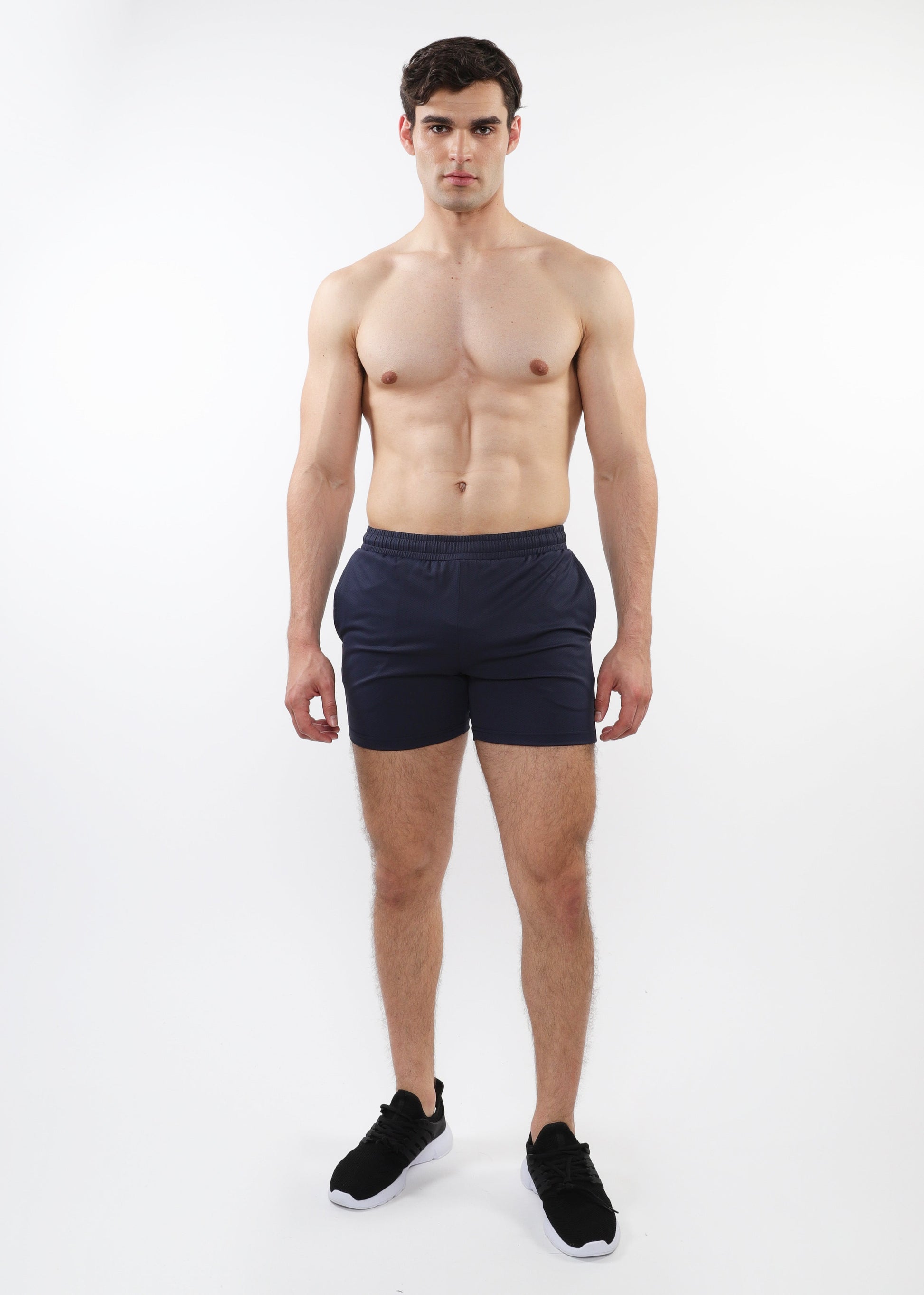MARINE TEXTURED MESH STRETCH PERFORMANCE SHORTS ST-1466-93
