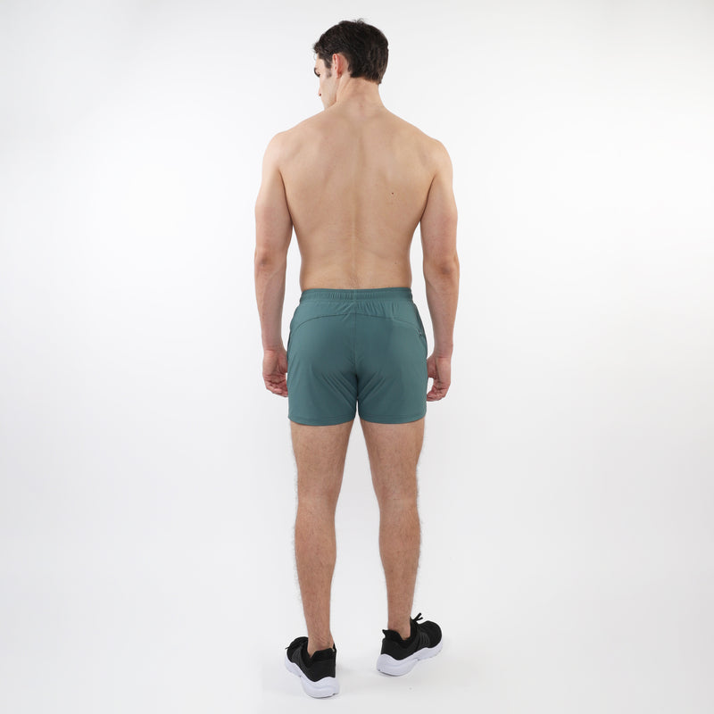 FERN TEXTURED MESH STRETCH PERFORMANCE SHORTS ST-1466-94