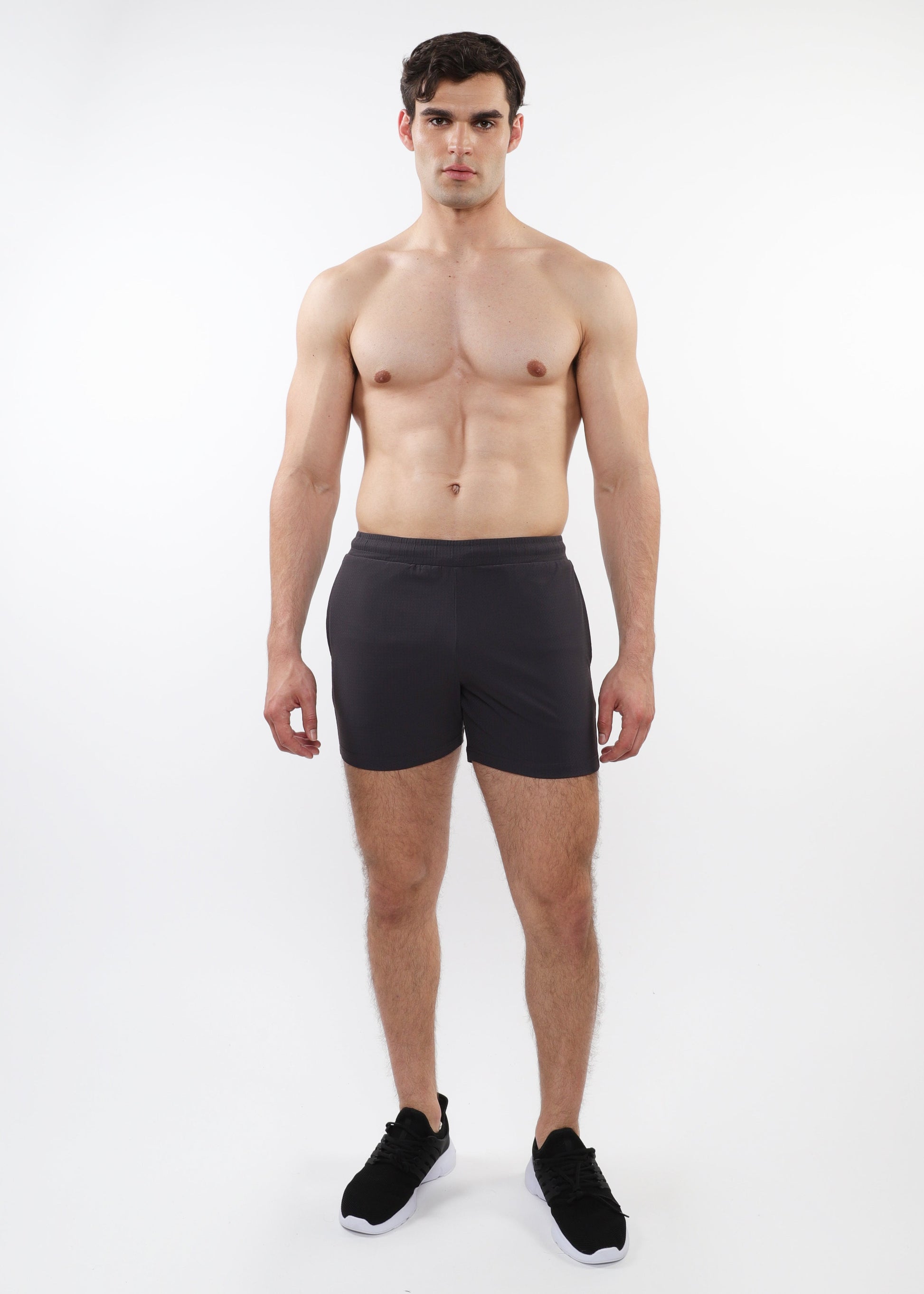 GRANITE TEXTURED MESH STRETCH PERFORMANCE SHORTS ST-1466-94