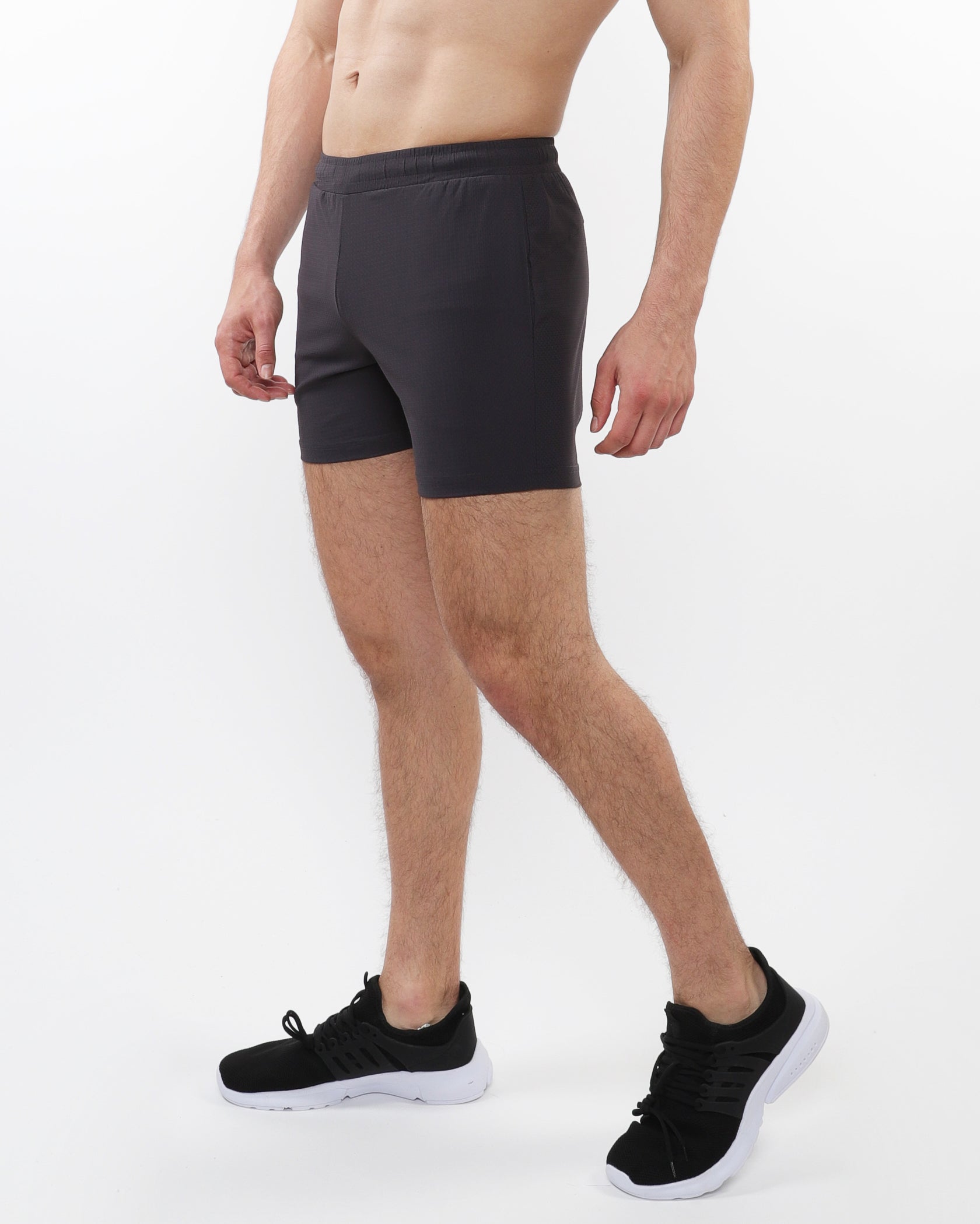 GRANITE TEXTURED MESH STRETCH PERFORMANCE SHORTS ST-1466-94