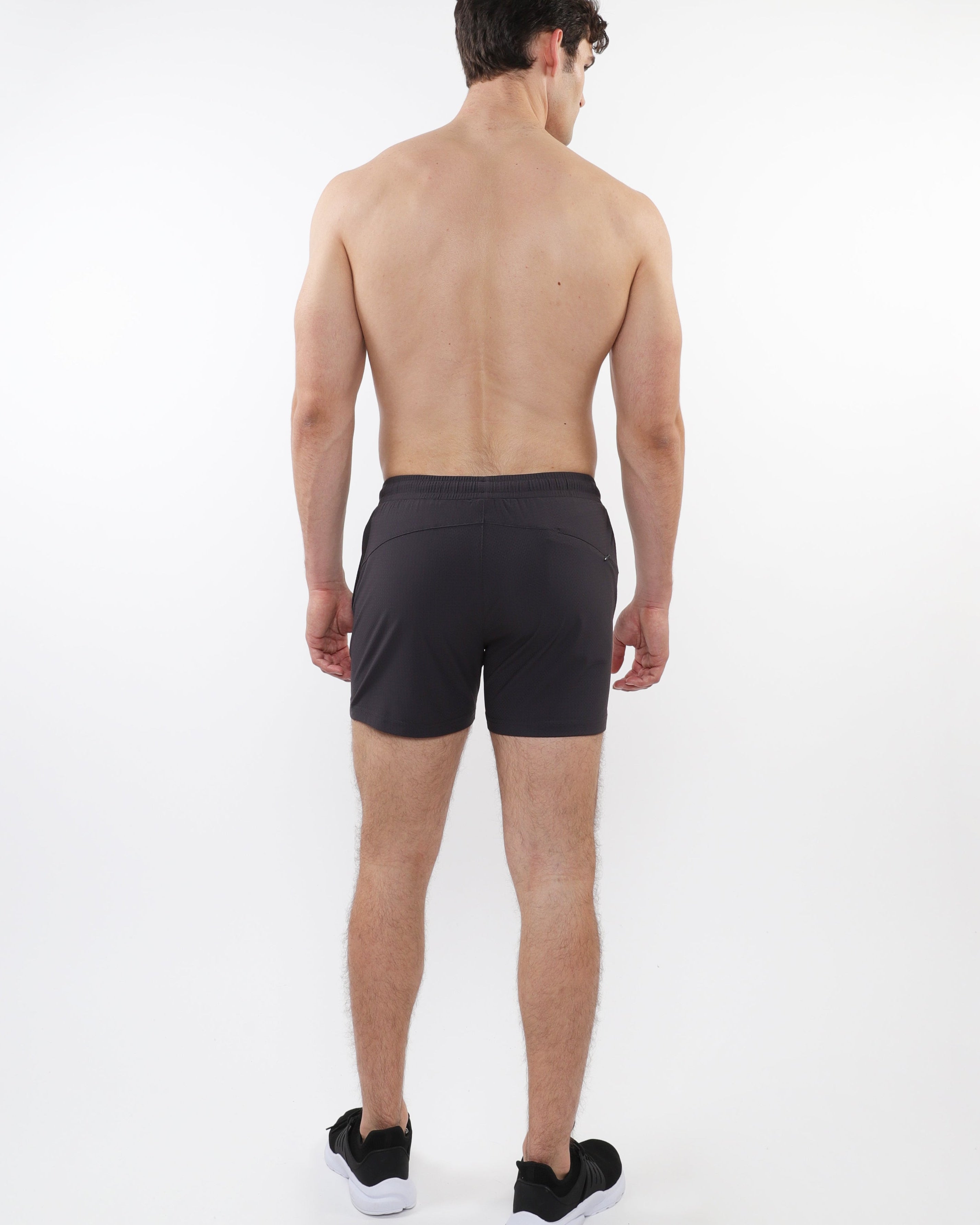 GRANITE TEXTURED MESH STRETCH PERFORMANCE SHORTS ST-1466-94