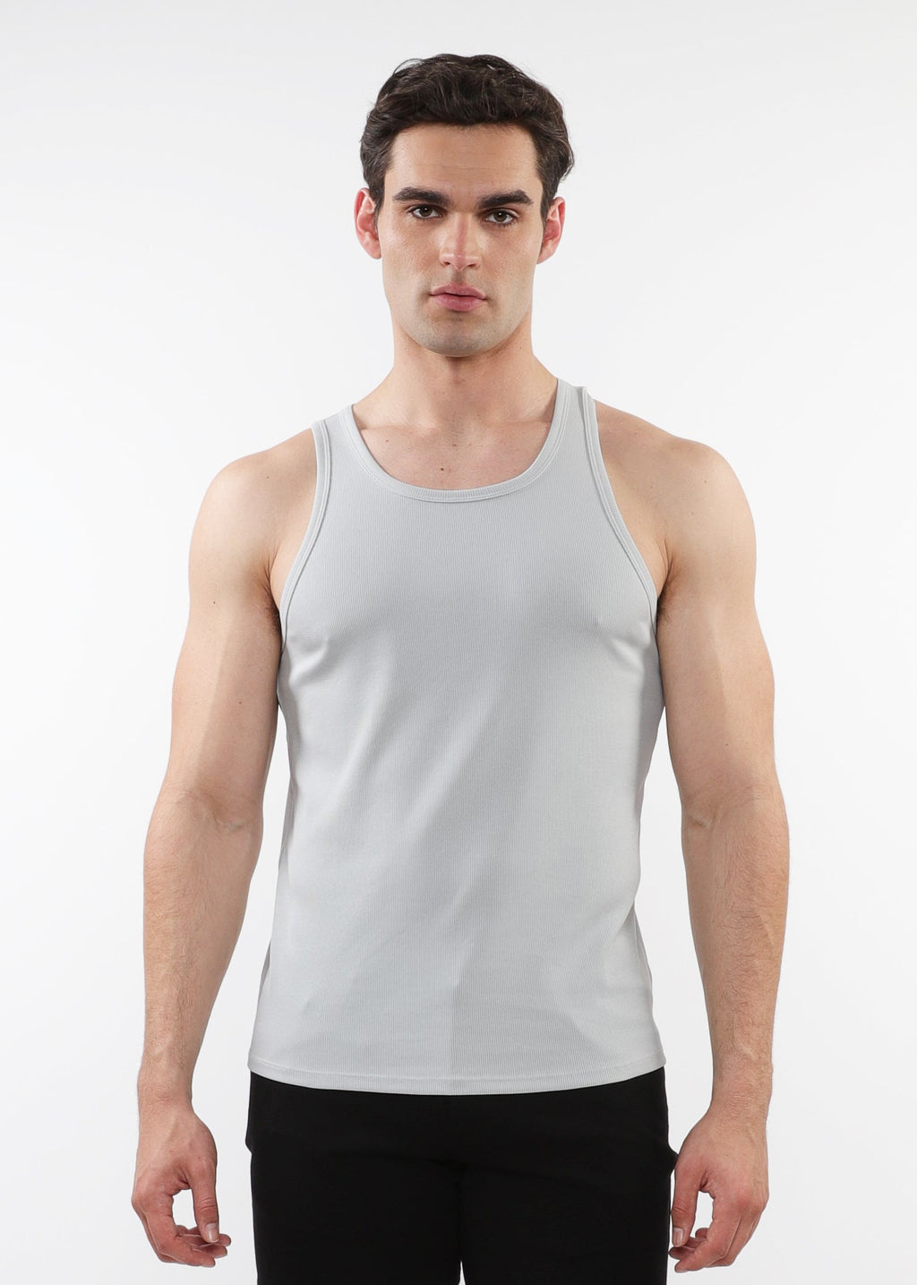 Iceberg Rib Stretch Tencel Cotton Tank