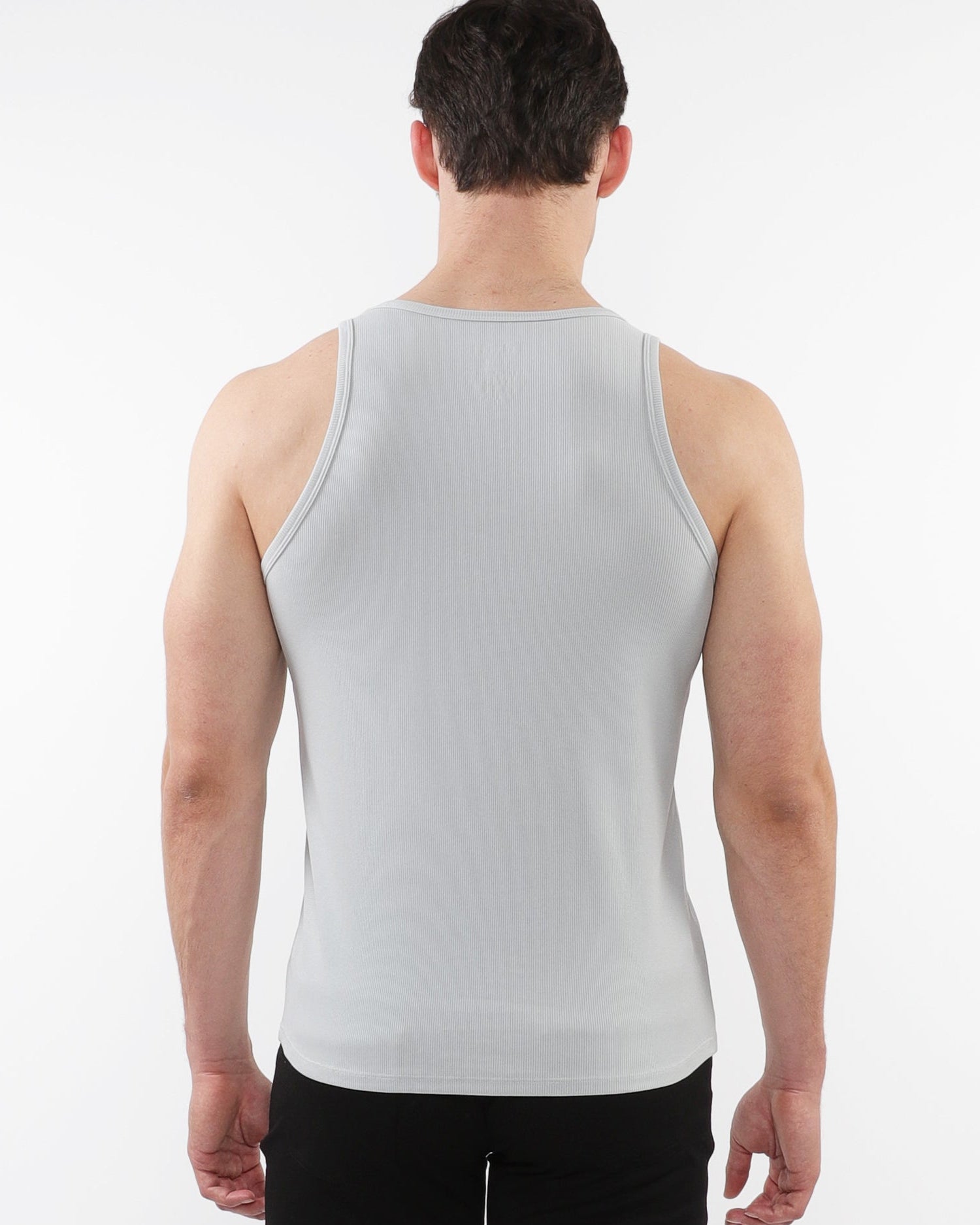 ICEBERG RIB STRETCH TENCEL COTTON TANK ST-16004-01