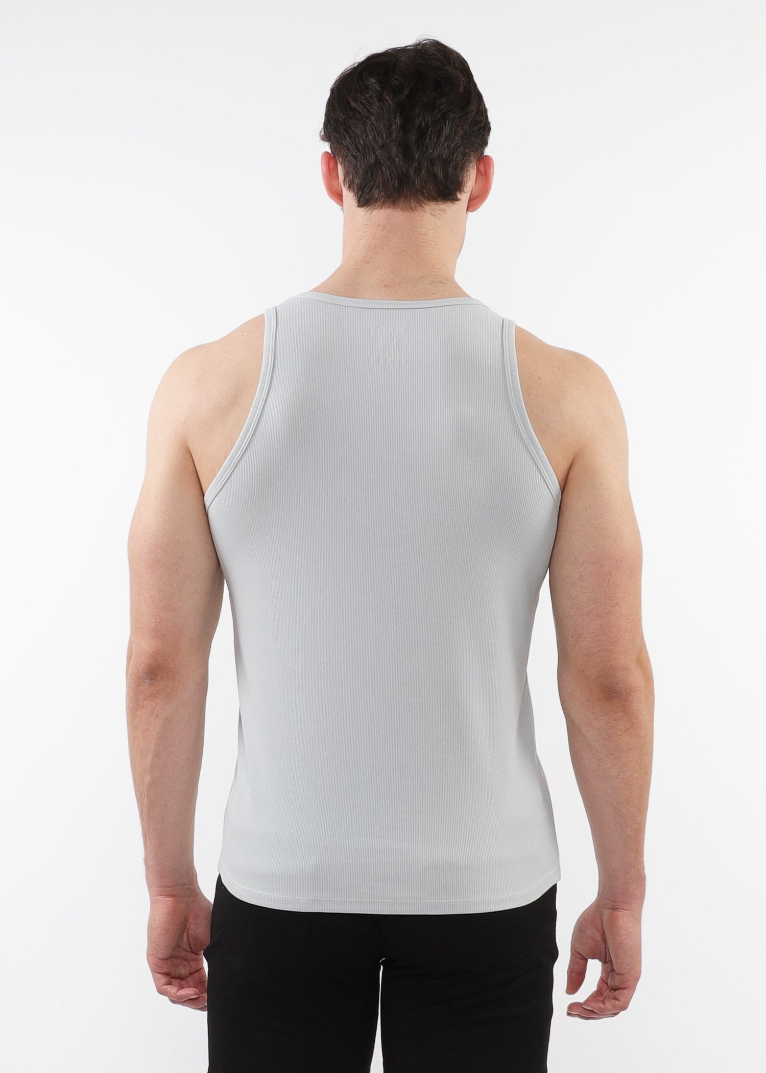 ICEBERG RIB STRETCH TENCEL COTTON TANK ST-16004-01