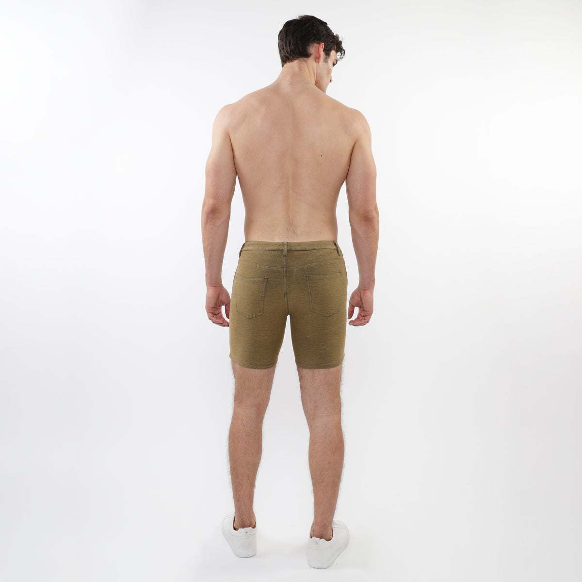 SIERRA 5" WASHED LOOPBACK STRETCH KNIT SHORTS ST-1932-45