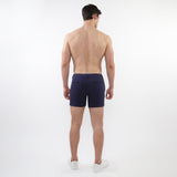 NAVY 5" INSEAM TEXTURED STRETCH KNIT CHINO SHORTS W/ ZIP POCKETS ST-1986-02