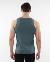 FERN TEXTURED STRETCH MESH PERFORMANCE TANK ST-286