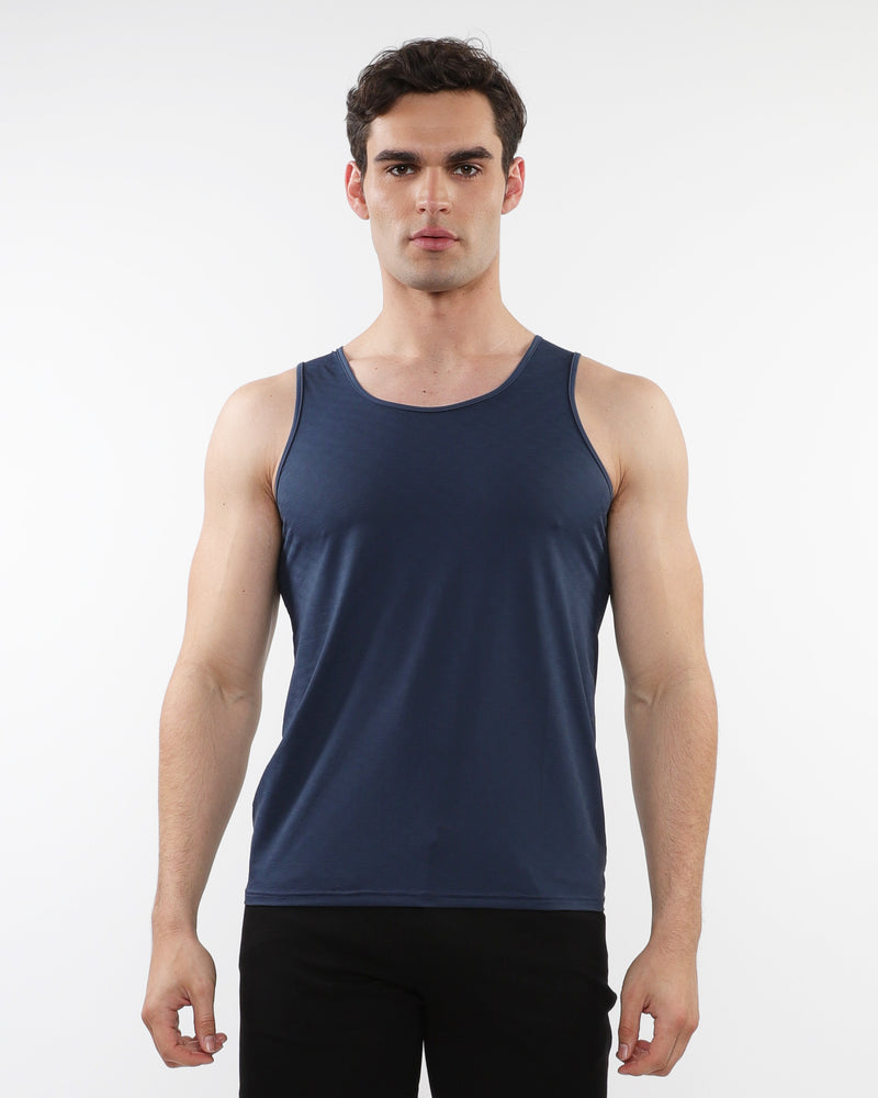 MARINE TEXTURED STRETCH MESH PERFORMANCE TANK ST-286
