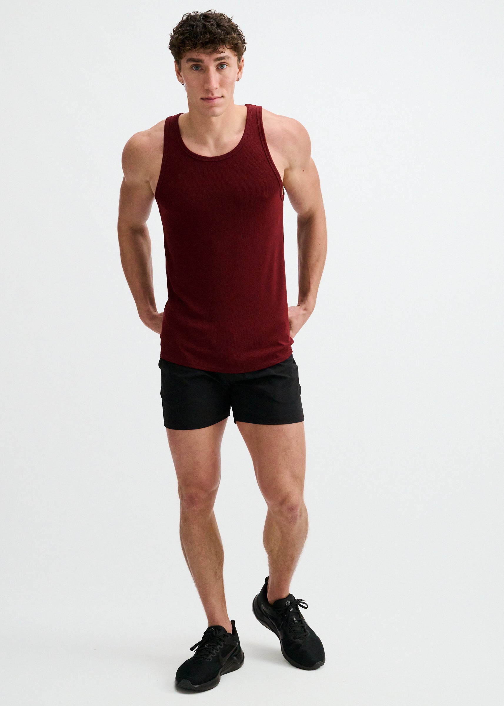 JAM RIB STRETCH MODAL TANK STA-16004-03