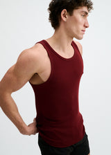 JAM RIB STRETCH MODAL TANK STA-16004-03