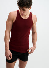 JAM RIB STRETCH MODAL TANK STA-16004-03