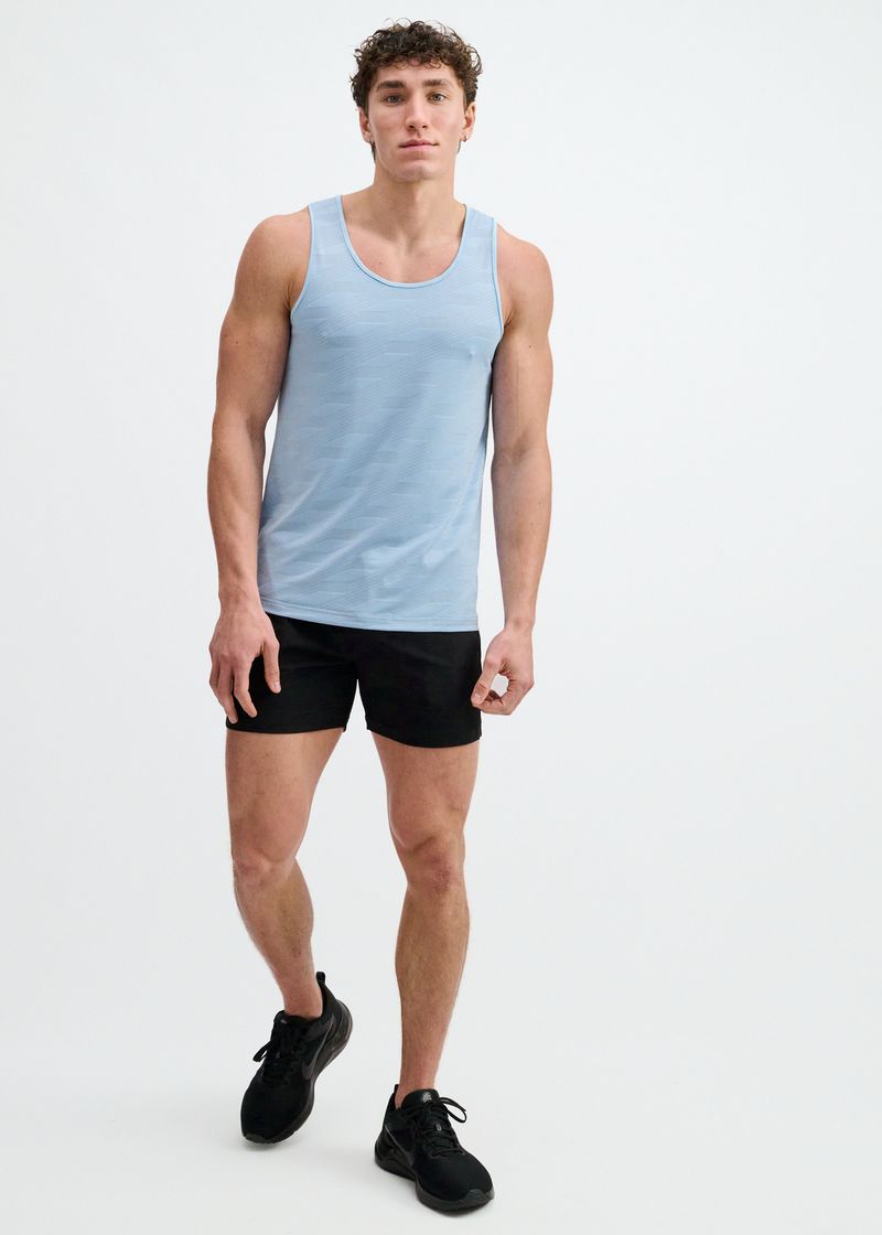 GLACIER GEOMETRIC STRETCH MESH PERFORMANCE TANK ST-295