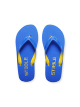 ROYAL BLUE/YELLOW CLASSIC LOGO SOLID FLIP FLOP