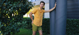 SUNNY SIDE SOLID STRETCH JERSEY KNIT SHORT SLEEVE SHIRT ST-963-03