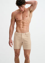 CRUST 5" INSEAM SOLID STRETCH KNIT JEANS SHORT ST-1932