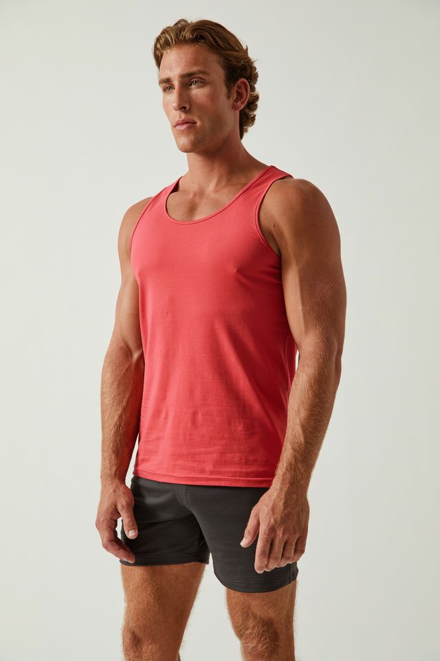 BLAZE COTTON JERSEY TANK TOP ST-102