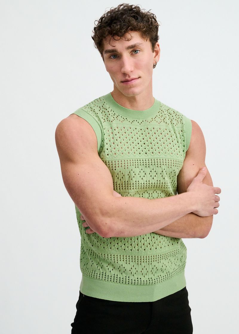 Men's Tank Tops | Trendy Stretch Knit & Mesh Styles – ST33LE