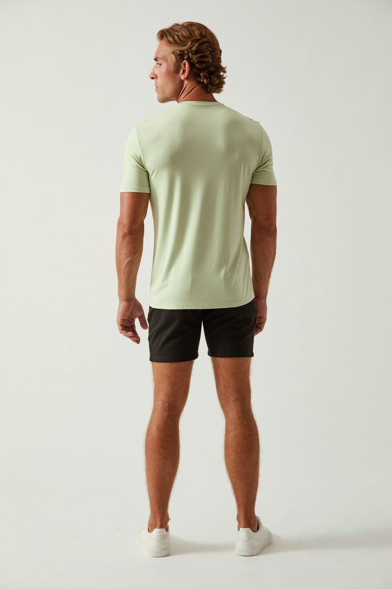 FENNEL SOLID STRETCH MODAL CREW NECK TEE ST-9011