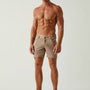 DARK KHAKI 5" INSEAM STRETCH KNIT JEANS SHORTS ST-1932