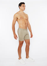 MACCHIATO 5" INSEAM STRETCH TEXTURED FINE CORD KNIT JEANS SHORTS ST-1932-83